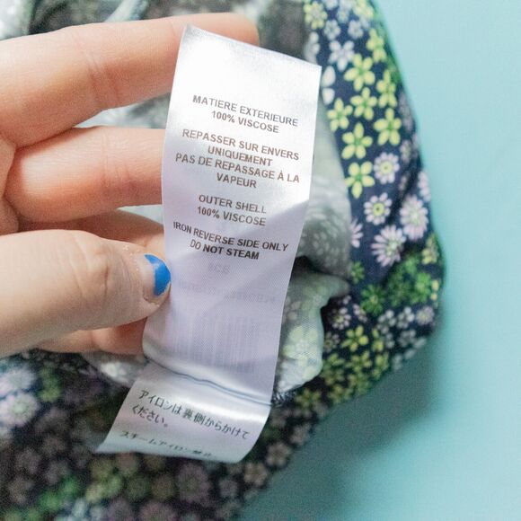 See By Chloe Micro Floral Half Sleeve Shift Dress Size 34 US 2 - Picture 6 of 9